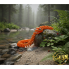 3D printed articulatory snake – 1 meter, PLA plastic