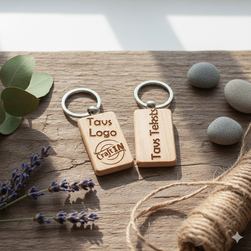 Keychain personalized with your name or logo