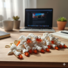 3D printēts zoss atslēgu piekariņš | Izturīgs PLA | Oriģināla dāvana CraftIN