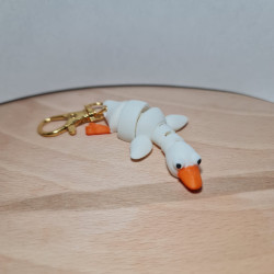 3D printēts zoss atslēgu piekariņš | Izturīgs PLA | Oriģināla dāvana CraftIN